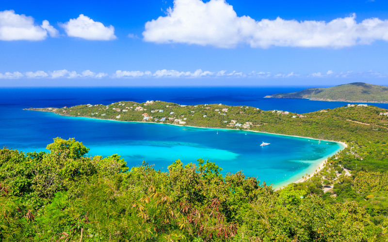 saint thomas;s magens bay beach